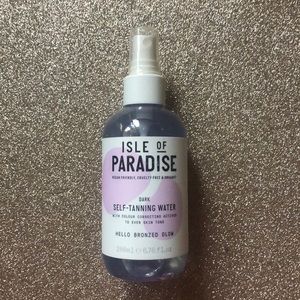 UNOPENED ISLE OF PARADISE Dark Self Tanning Water